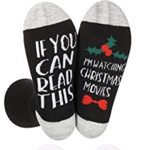 🎄”I’M WATCHING CHRISTMAS MOVIES” SOCKS🎄